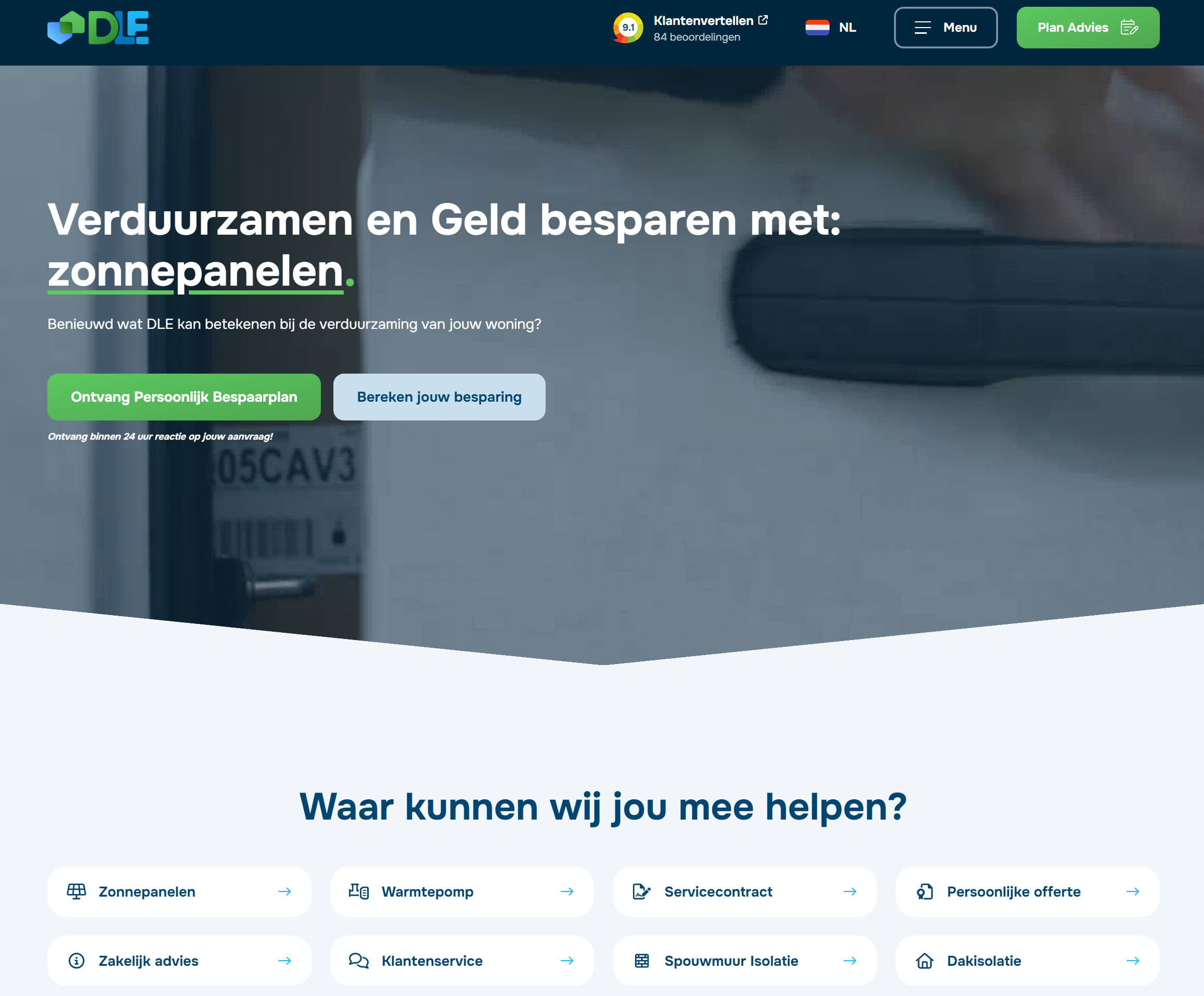 DLE Energy • DBK.nl - Masters in Online Business | Websites op maat