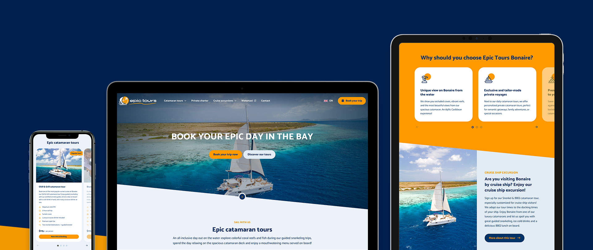 Epic Tours Bonaire • DBK.nl - Masters in Online Business | Websites op maat