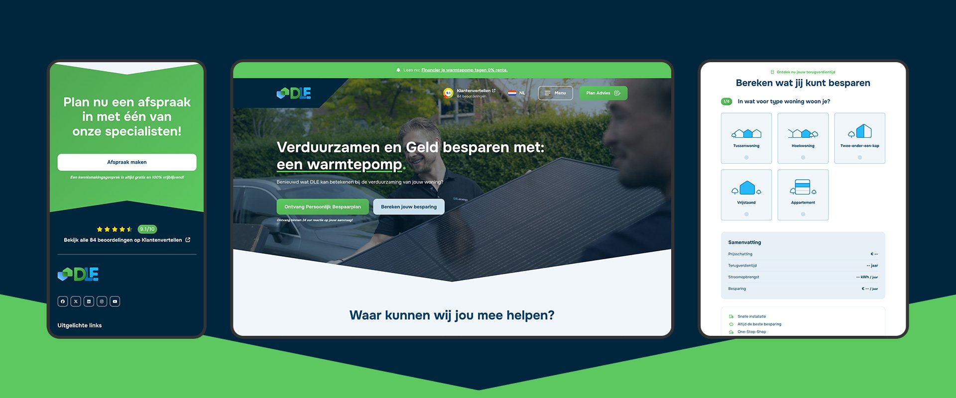 DLE Energy • DBK.nl - Masters in Online Business | Websites op maat