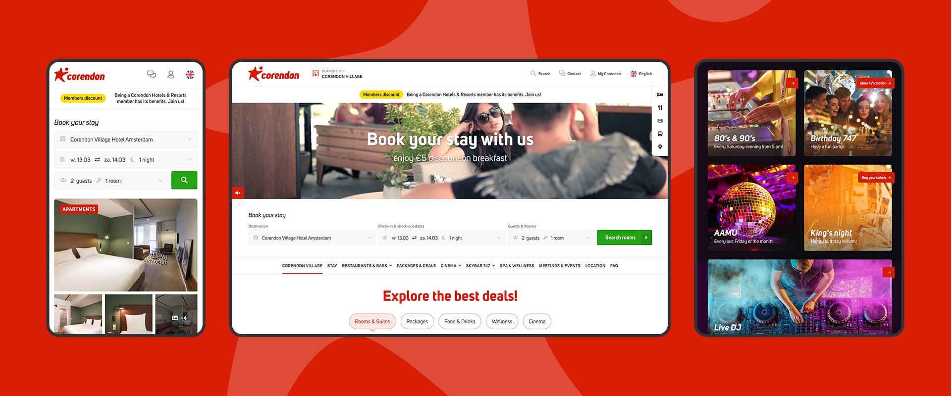 Corendon Hotels • DBK.nl - Masters in Online Business | Websites op maat