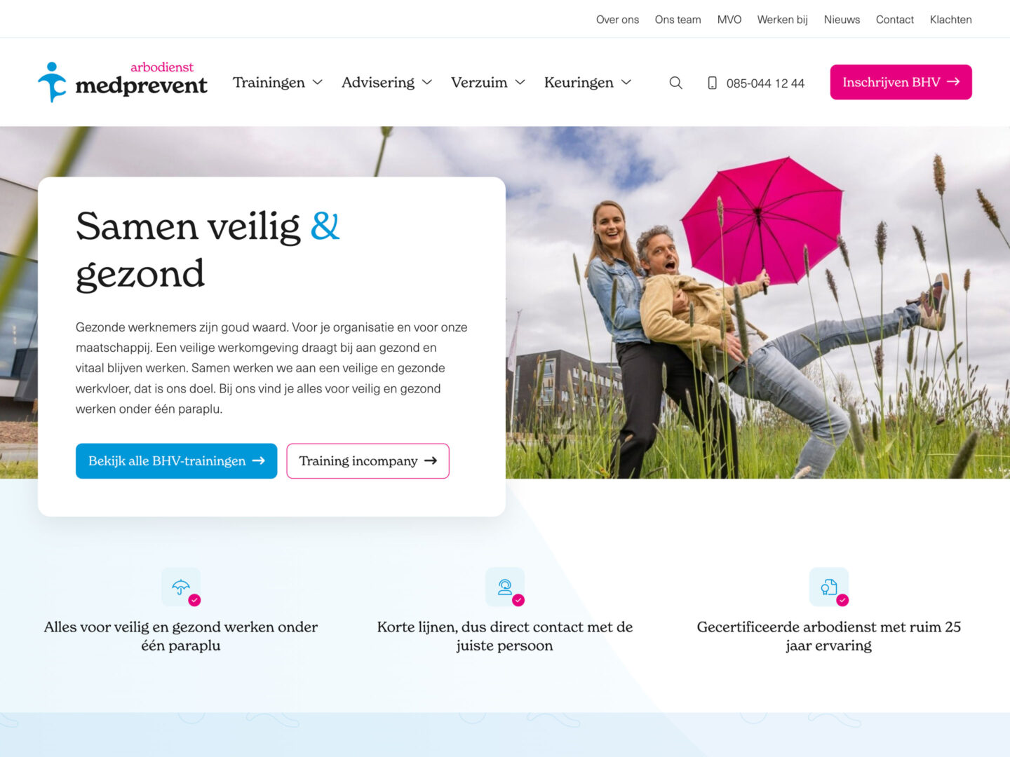 Medprevent • DBK.nl - Masters in Online Business | Websites op maat