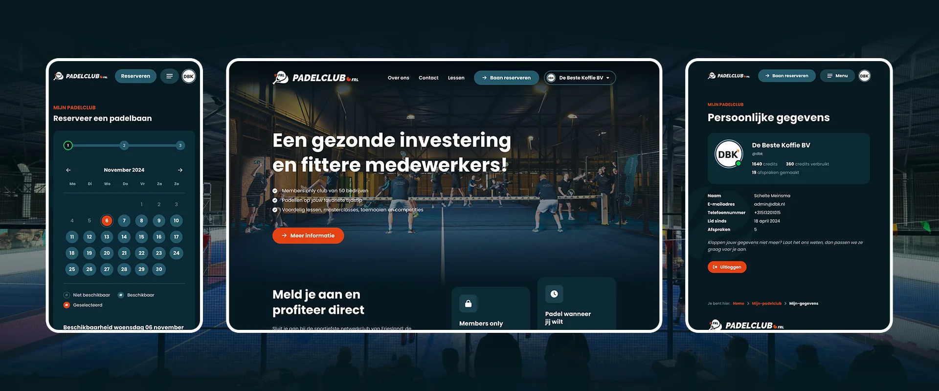De sportiefste netwerkclub van Friesland! &bull; DBK - Webdevelopment & Online Marketing Bureau