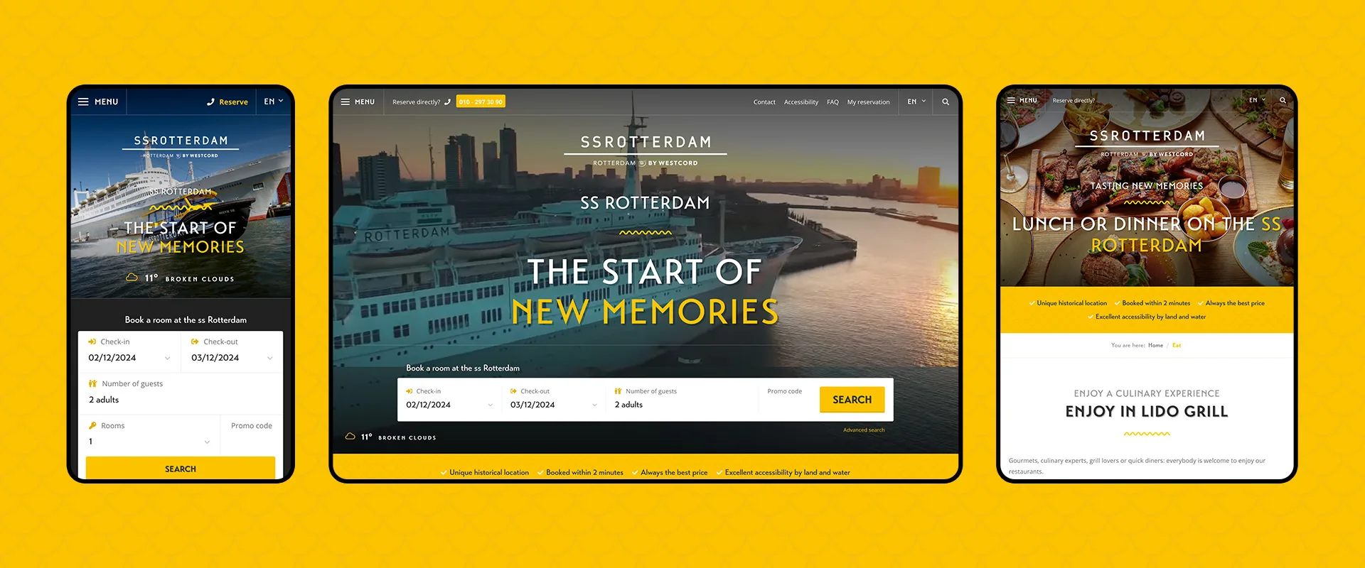Hotel ss Rotterdam &bull; DBK - Webdevelopment & Online Marketing Bureau