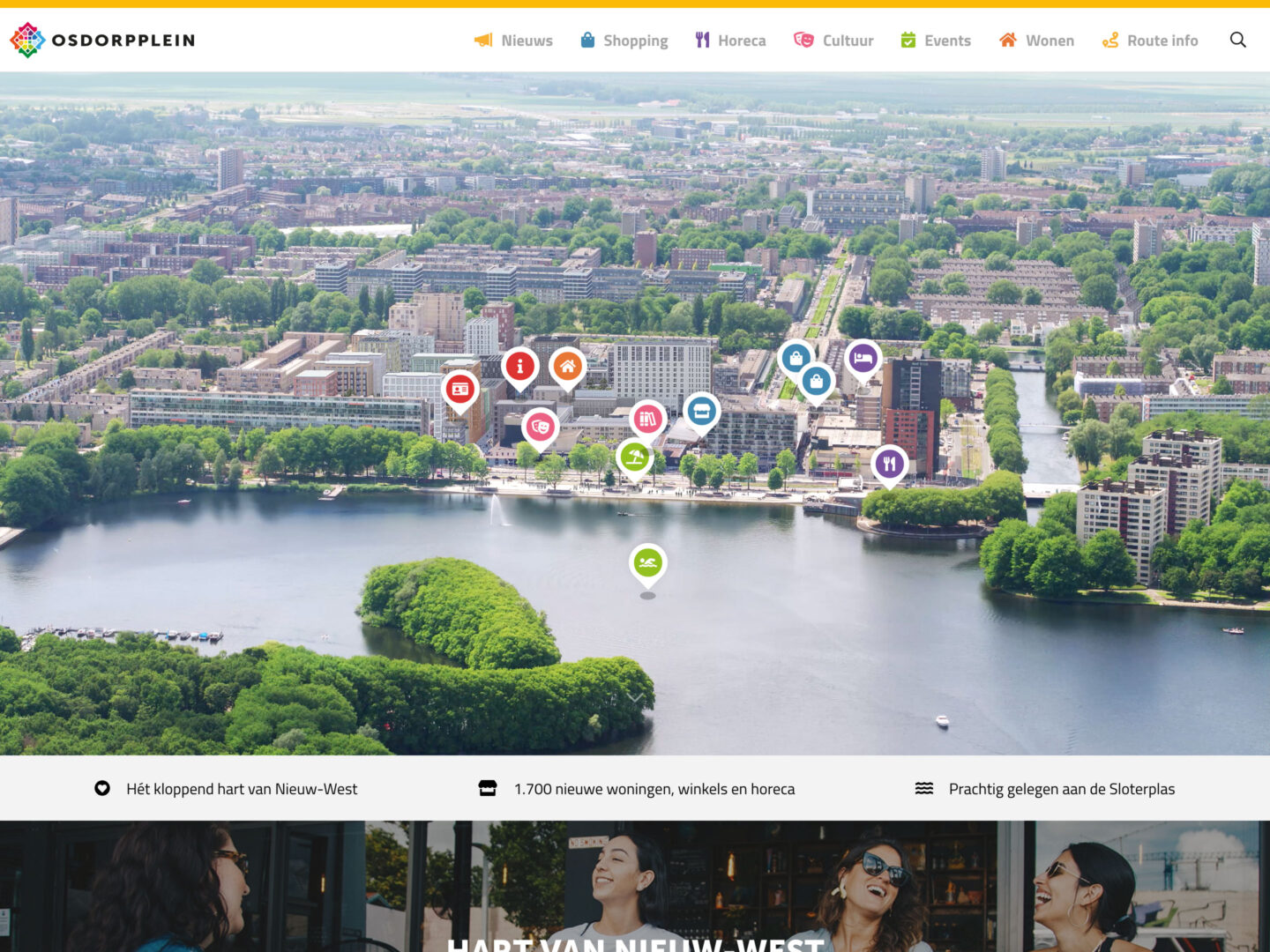 Stadscentrum Osdorpplein • DBK.nl - Masters in Online Business | Websites op maat